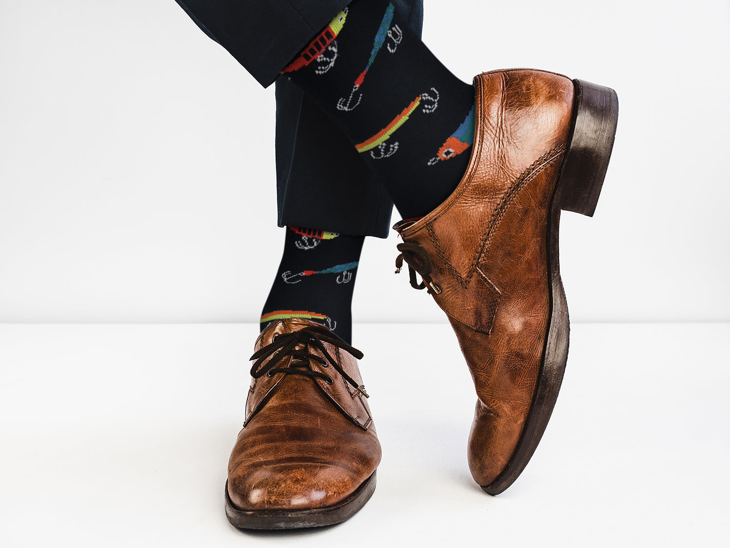 Fishing Lure Socks - Comfy Cotton for Men & Women